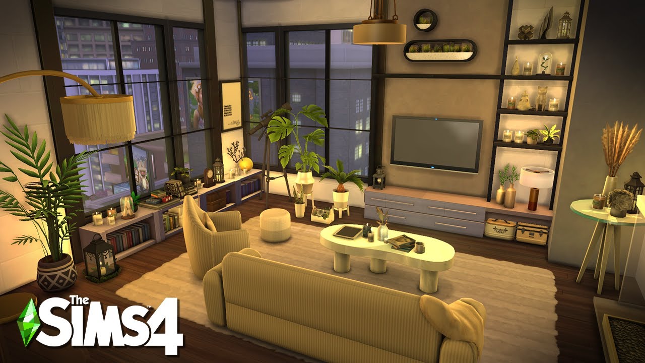 121 Hakim House | The Sims4 Stop Motion Build | NoCC |【シムズ４建築】