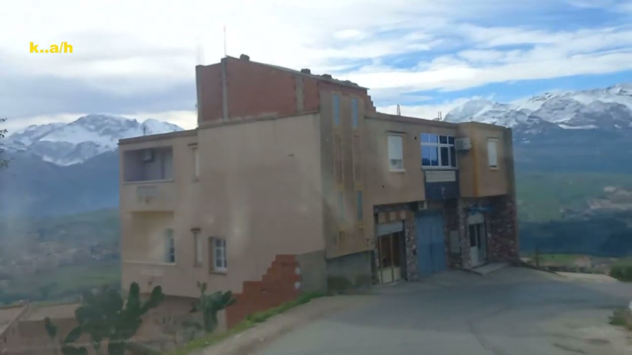 Une très belle vue sur le djurdjura , Balade à cheurfa tizi n'tlata à oudhias à tizi ouzou