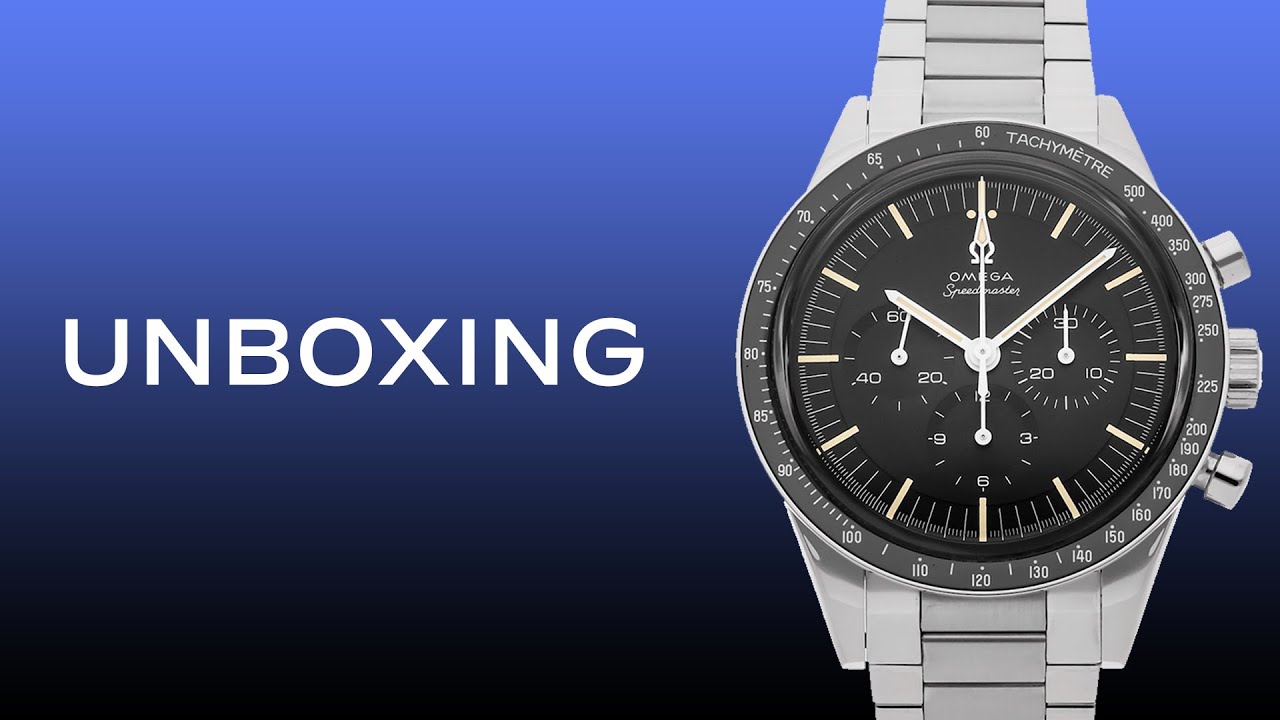Unboxing Omega Speedmaster Calibre 321 Ed White Chronograph 31130403001001 Review