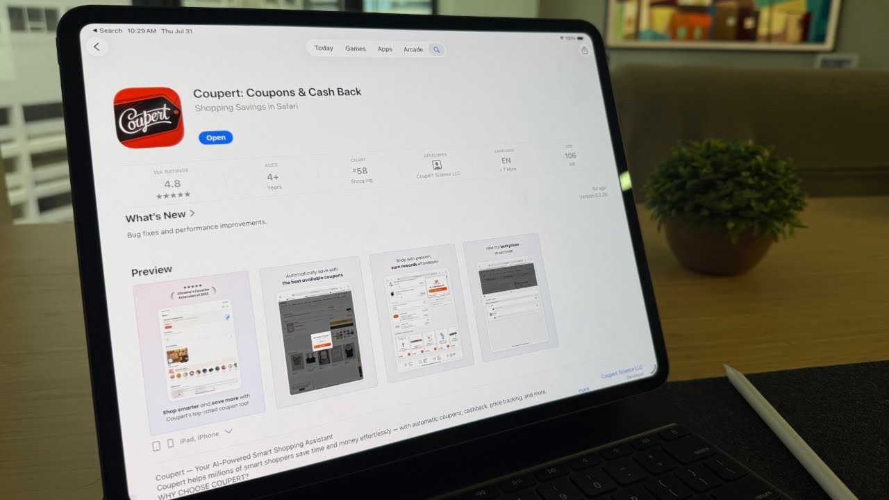 Browser Extensions on iPad! Enhance Safari with Coupert Shopping, ChatGPT, and more!