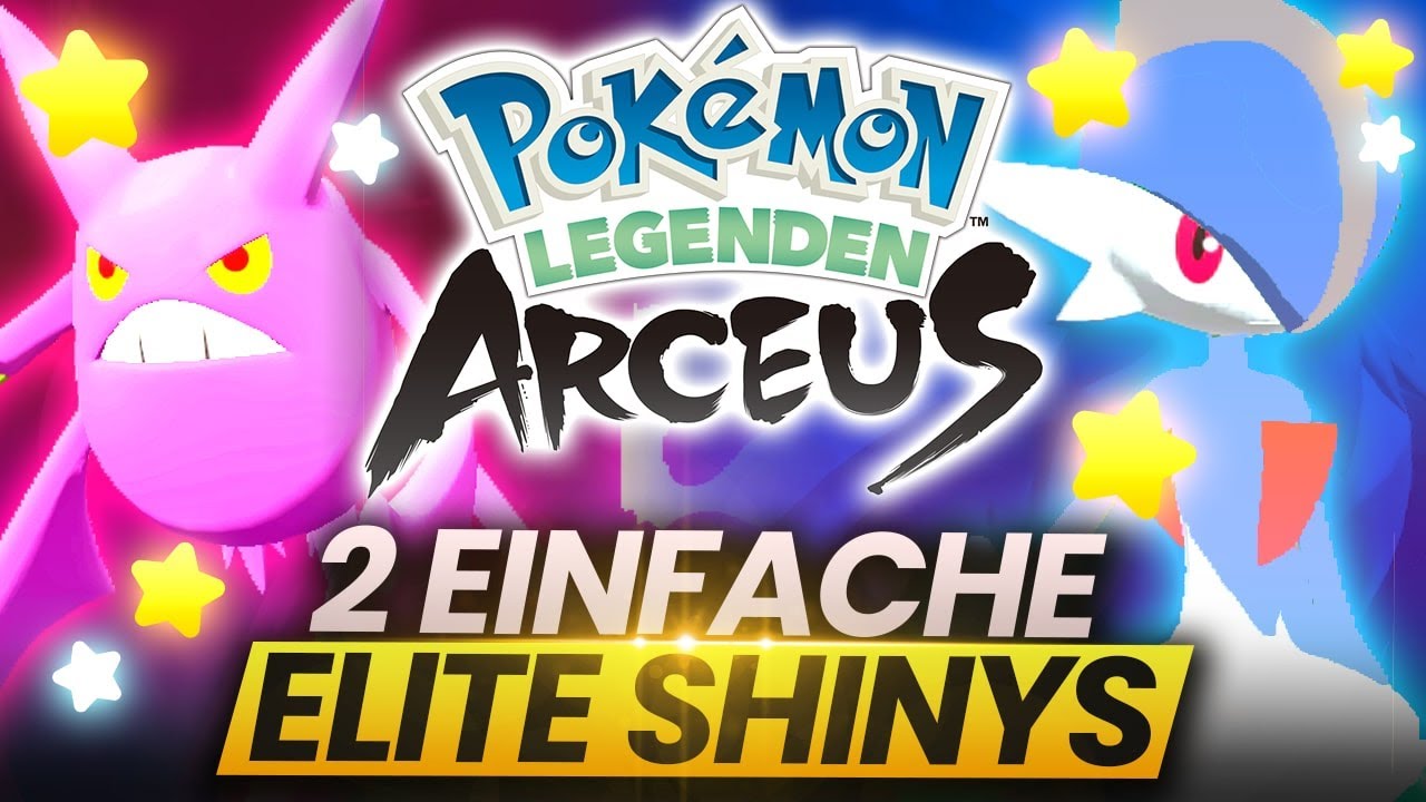 SO bekommt ihr DIESE 2 SHINY ELITE POKEMON ganz einfach! - Pokemon Legenden Arceus