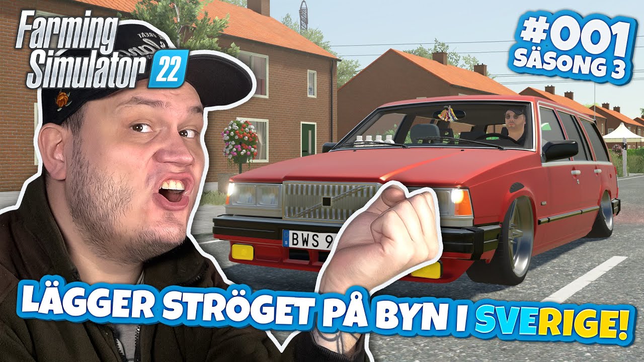 L&Auml;GGER STR&Ouml;GET P&Aring; BYN 