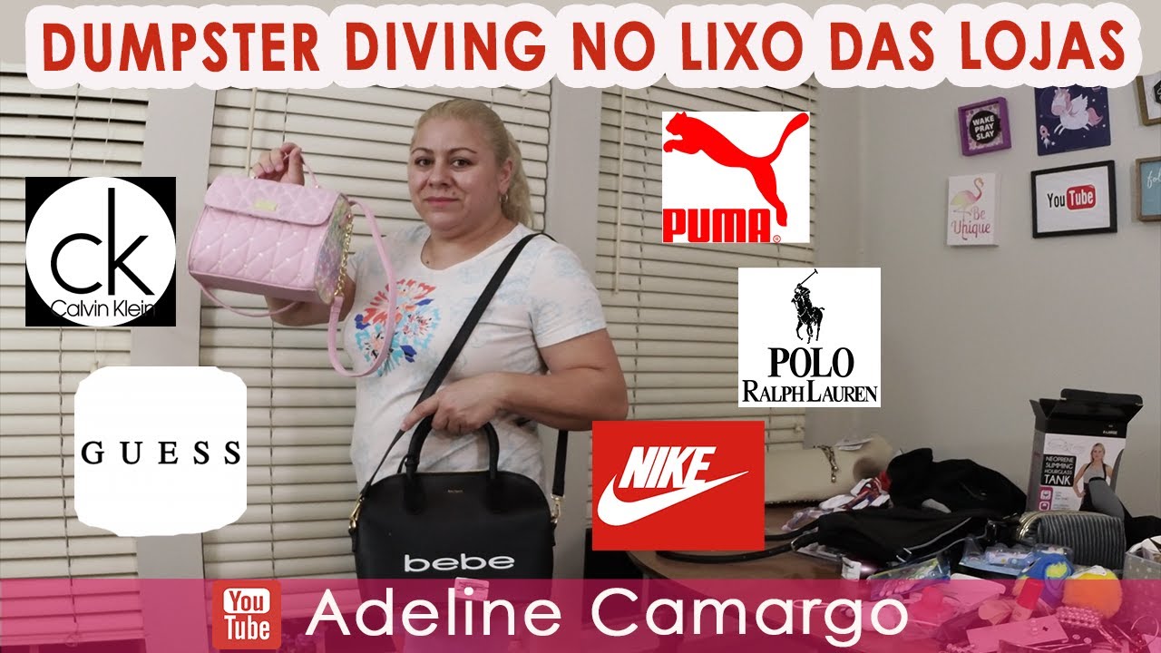 DUMPSTER DIVING - FIQUEI LOUCA COM ESSE LIXO  - LO QUE TIRAN EN LA BASURA USA