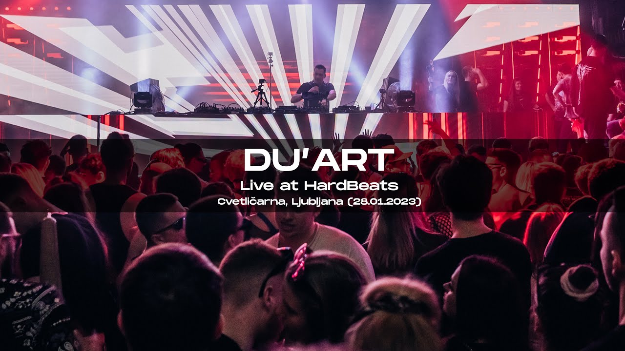 Du'Art live at HardBeats, Cvetlicarna, Ljubljana, Slovenia (28.01.2023)