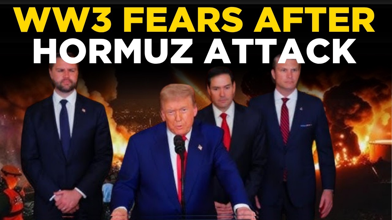 BREAKING: Trump Orders Massive Iran Strikes After Hormuz Ship Attack | Donald Trump Speech LIVE