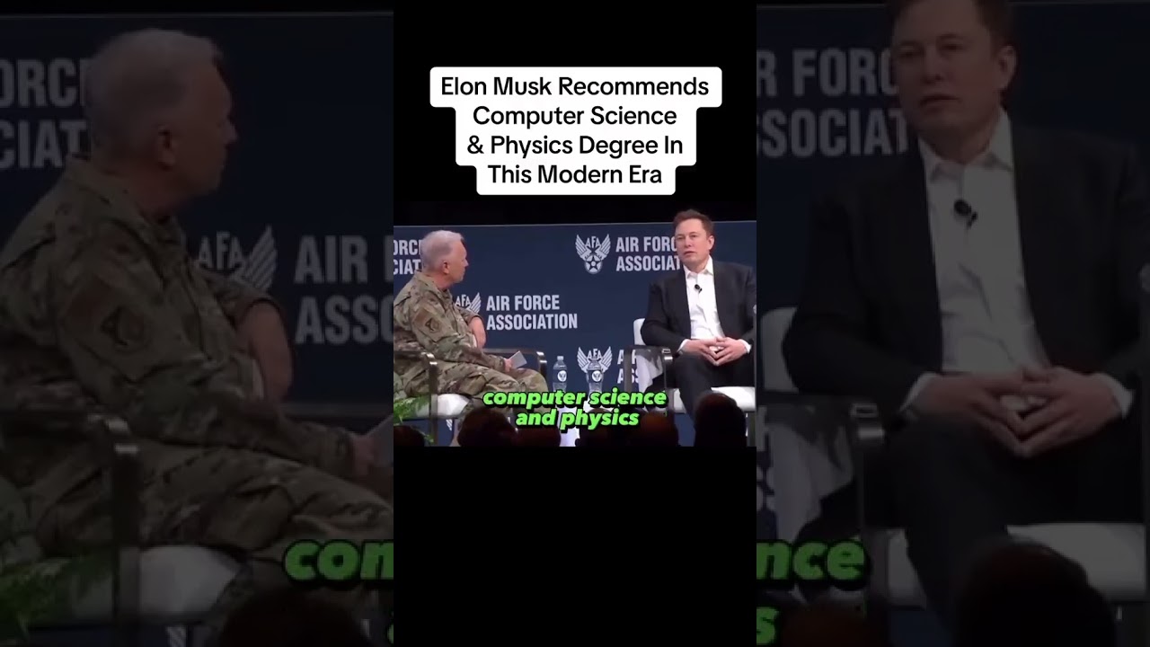 Elon Musk Recommended Computer Sciences & Physics in This Era