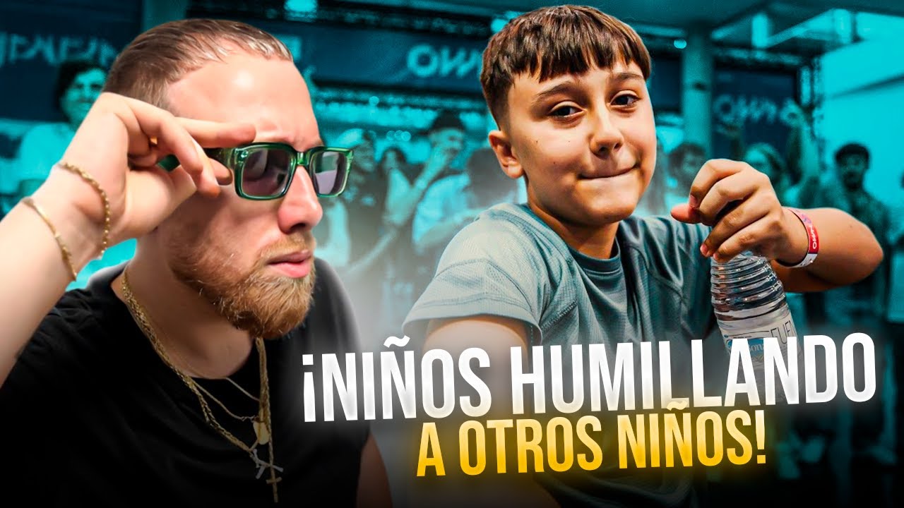 &iexcl;NI&Ntilde;OS HUMILLANDO A SUS RIVALES EN BATALLAS DE RAP!