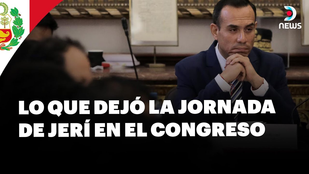 Análisis de las declaraciones en el Congreso y la conferencia de José Jerí | DNews