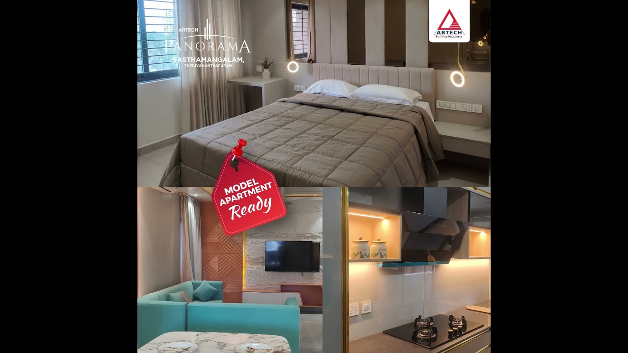 Artech Panorama at Sasthamangalam, Trivandrum | Structure Completed  & Model Apartment Now Ready!