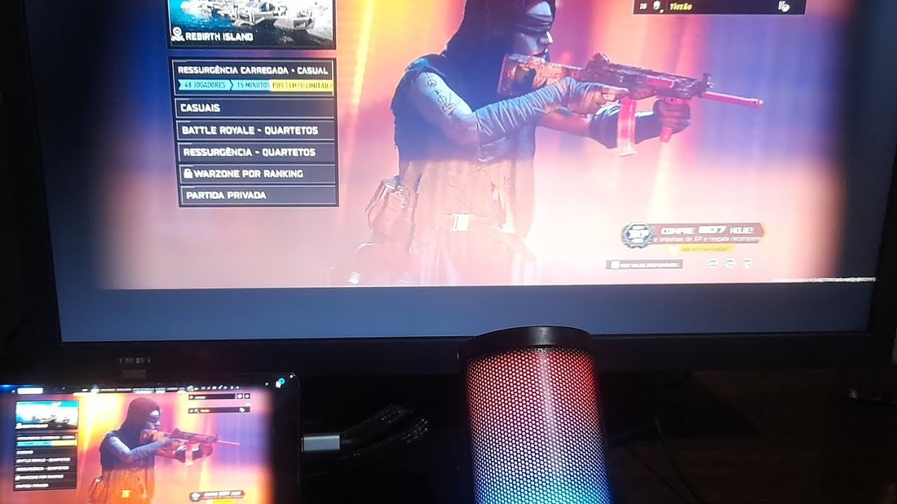 Call of duty warzone de PC no mobilador. Não precisa mais de um PC ou console pra jogar warzone. 