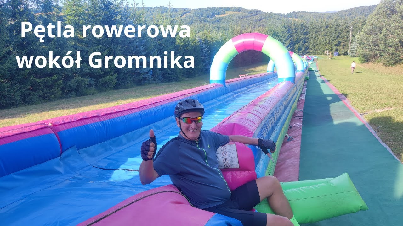 Widokowa pętla rowerowa wokół Gromnika.