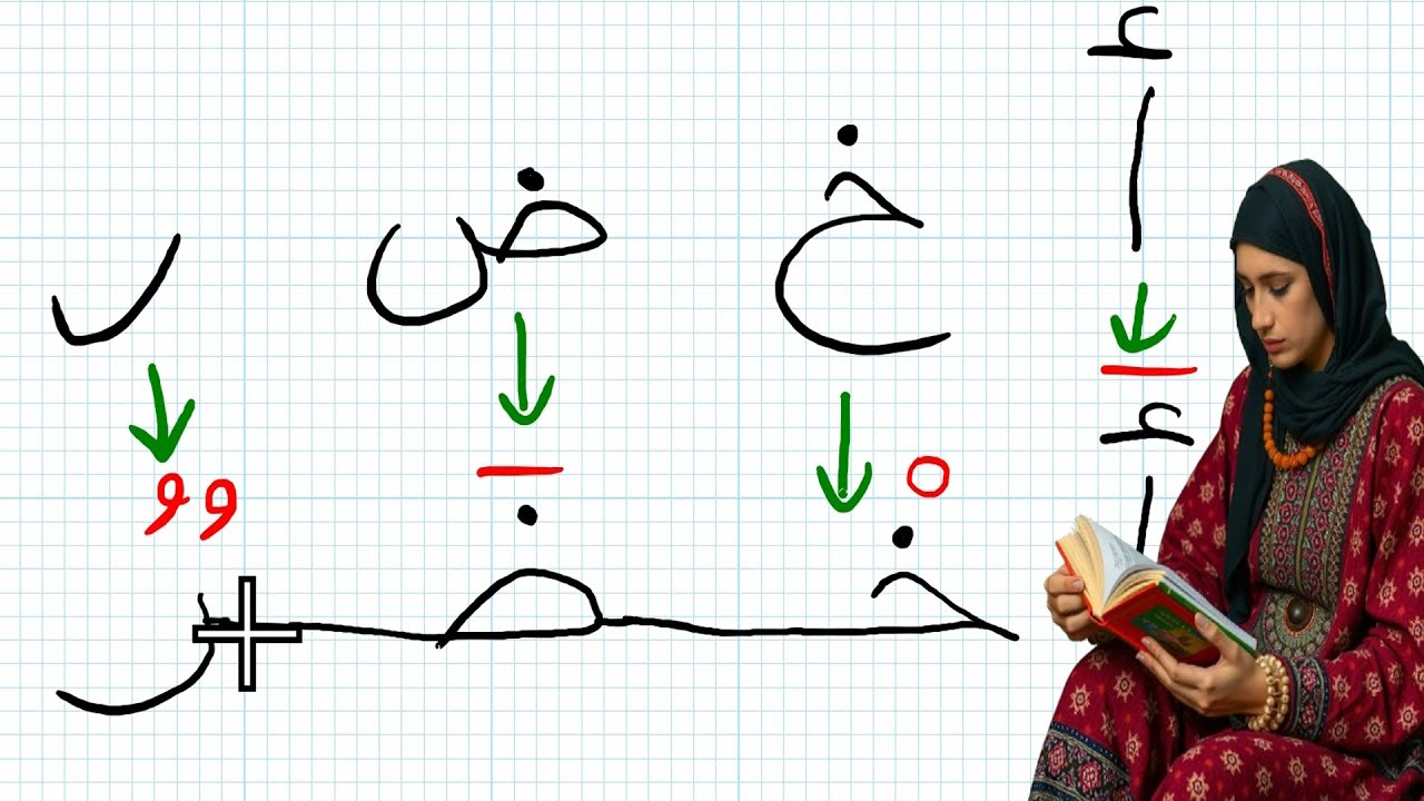 درس القراءة / تعلم القراءة بسهولة arabic alphabet