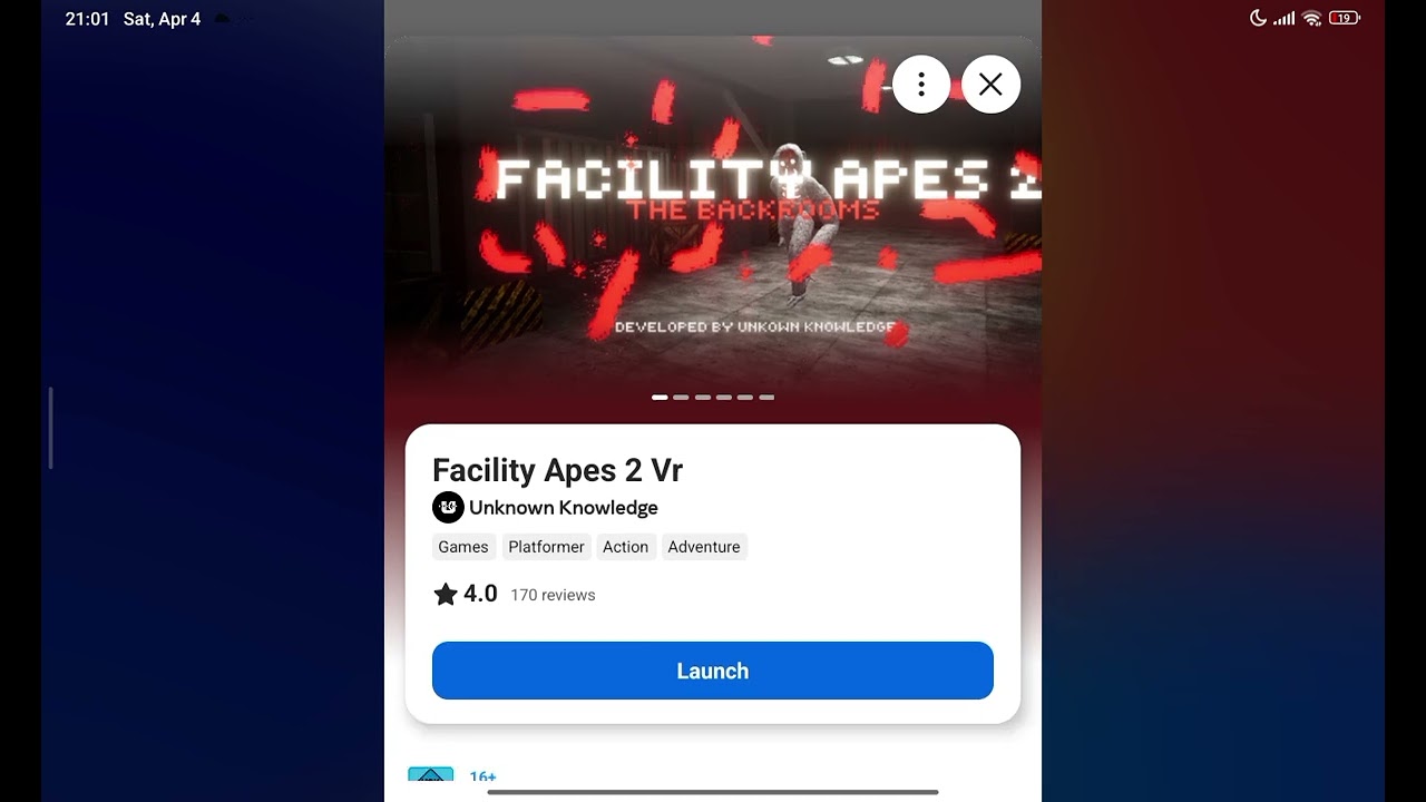 Facility Apes 2 VR is Back!!!!