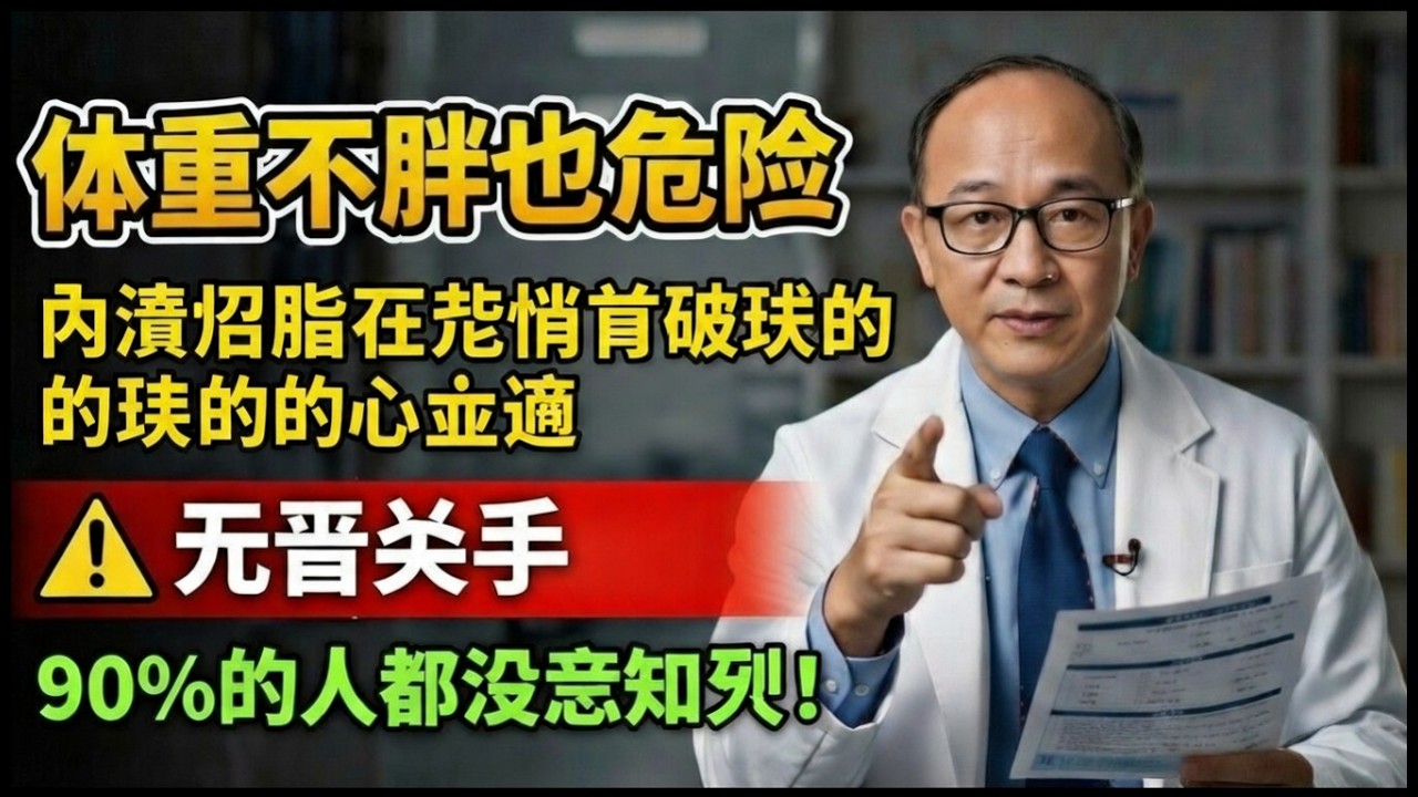 体重不胖也危险！内脏脂肪正在悄悄毁掉你的心脏和血管｜中国医生深度解析