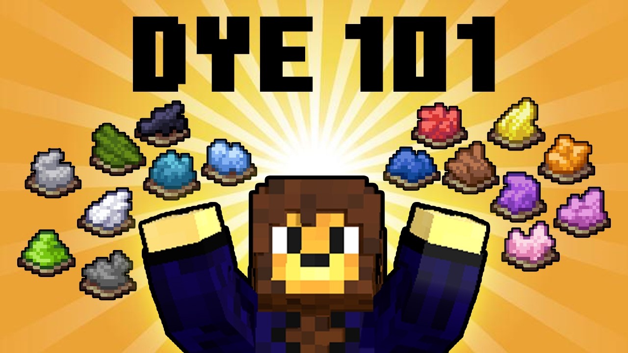 How To Craft Each Dye in Minecraft 1.21