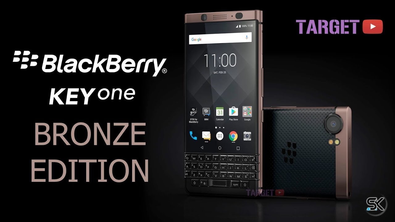 BlackBerry KEYone BRONZE 2018 First LOOK