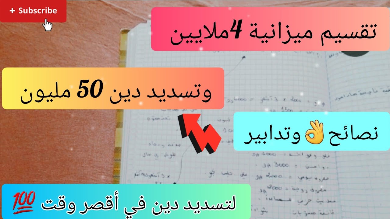 كيف تسدد دين 50 مليون وراتبك 4 ملايين فقط؟ خطة ذكية ومجربة للتخلص من الديون بسرعة!