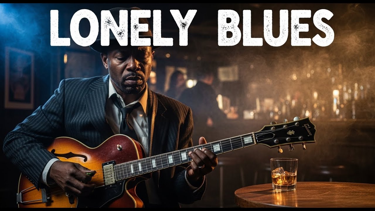 Whiskey Night Blues Live 24/7 | Slow Guitar & Deep Emotional Soul