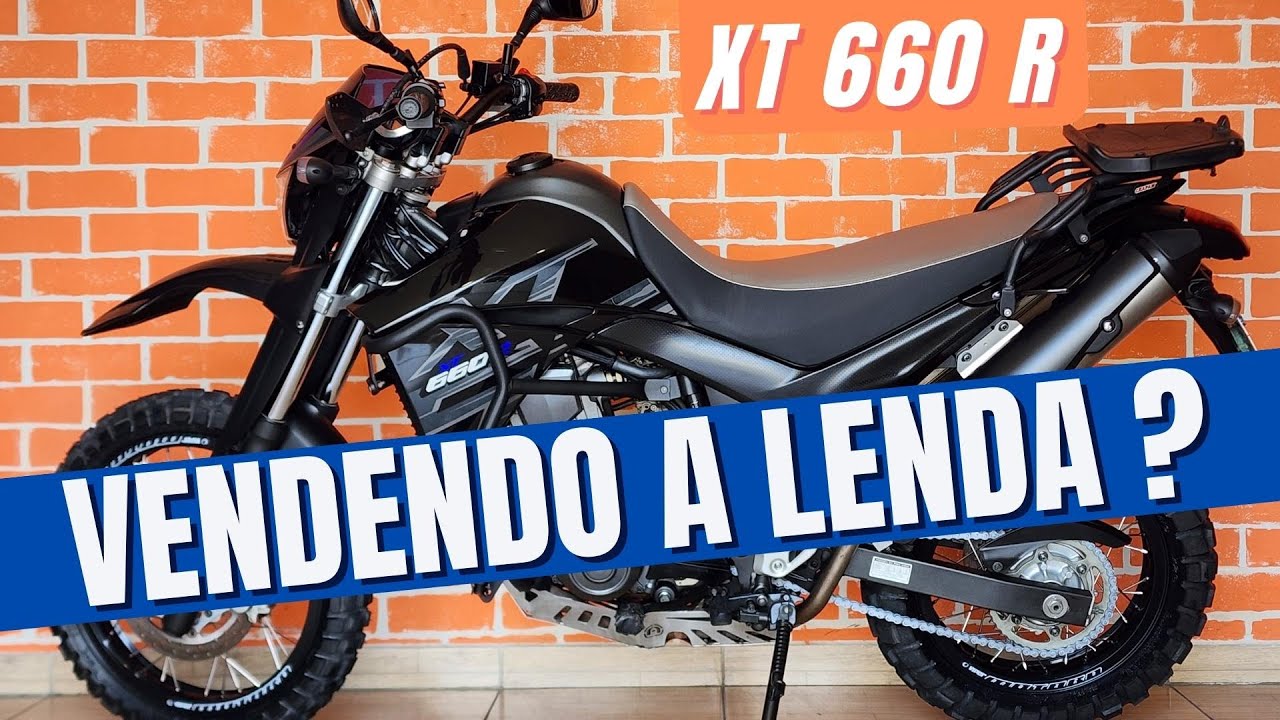 Dei um trato na moto, troquei os pneus e... no final das contas desisti de vender...