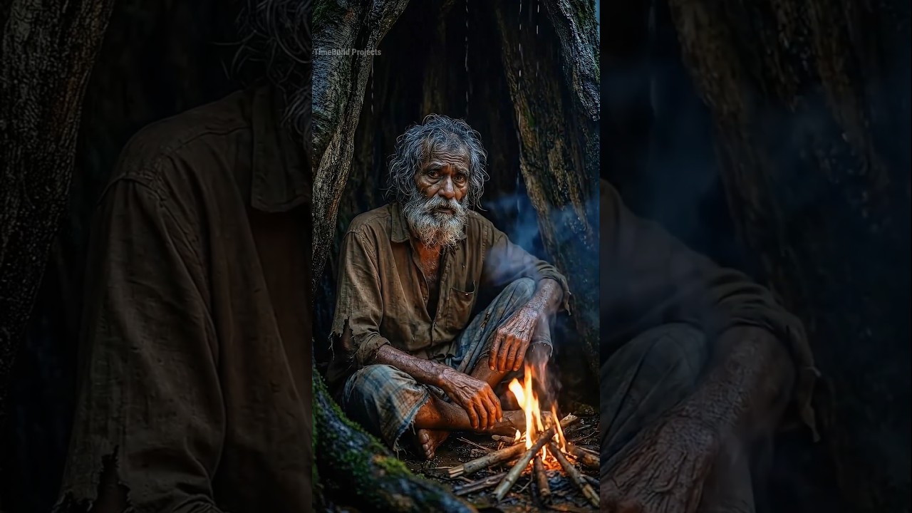 He Lived Inside a Tree&hellip; Until This Happened 😢 | Emotional Transformation Story #shorts​ #emotional​