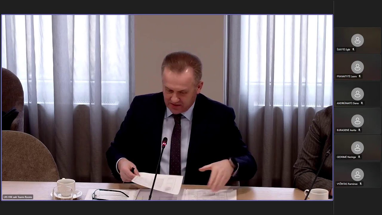 2026-03-18 Audito komiteto posėdis