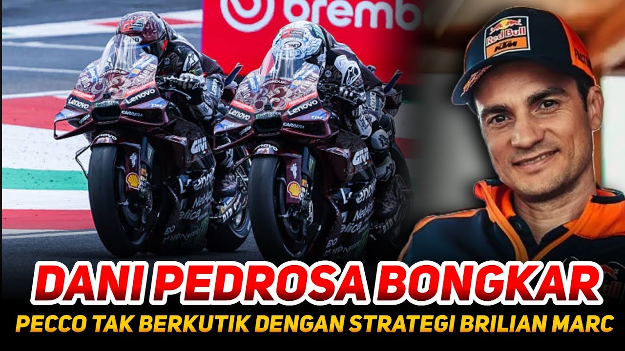 DANI PEDROSA BONGKAR🔥PECCO BAGNAKA TAK BERKUTIK DENGAN STRATEGI BRILIAN MARC MARQUEZ JUARAI MUGELLO