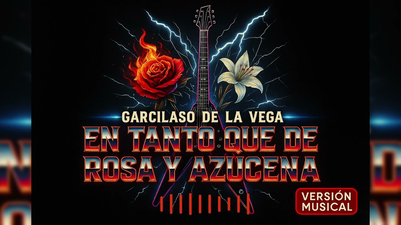 En tanto que de rosa y azucena (Soneto XXIII) - Garcilaso ♬ Versión Rock Melódico