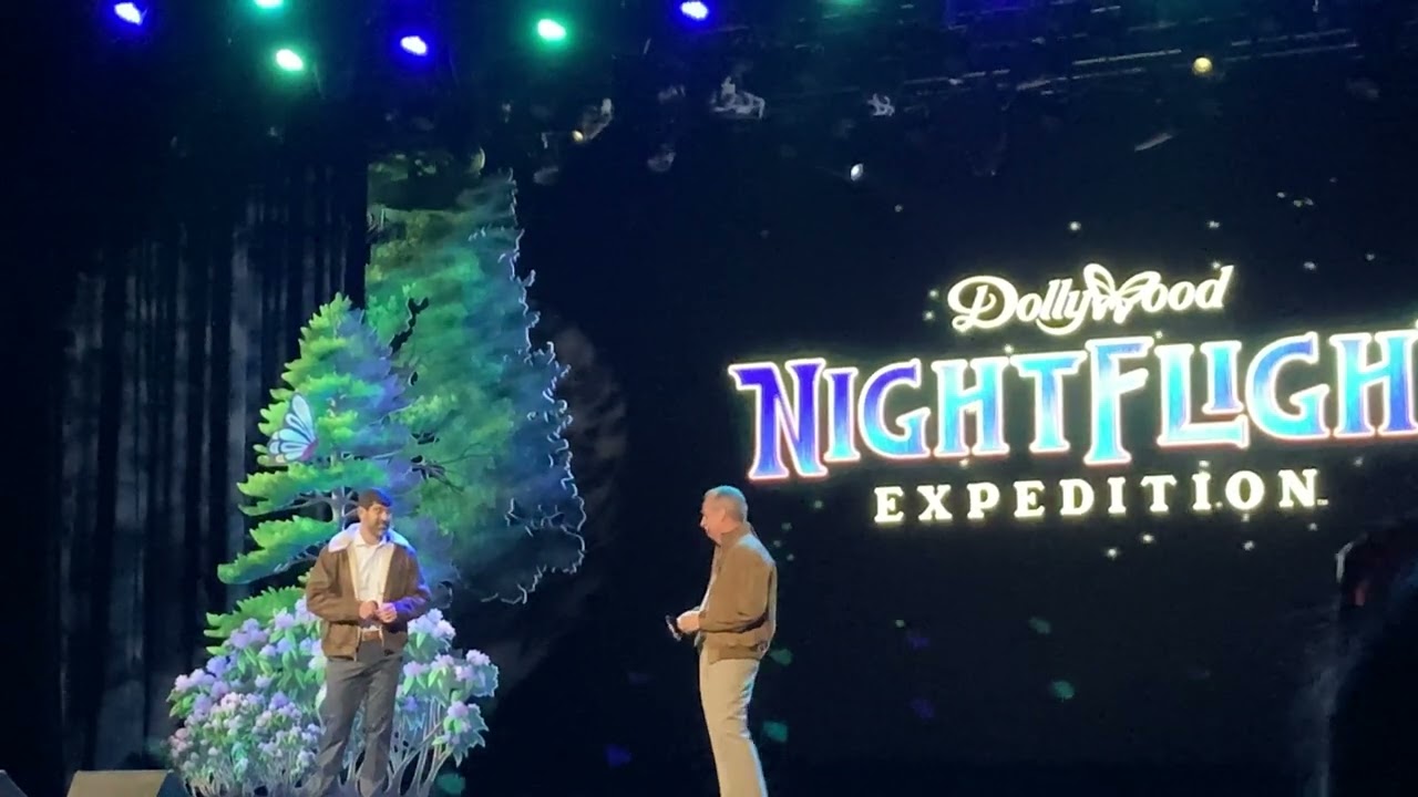 Night flight  new ride at Dollywood 2026
