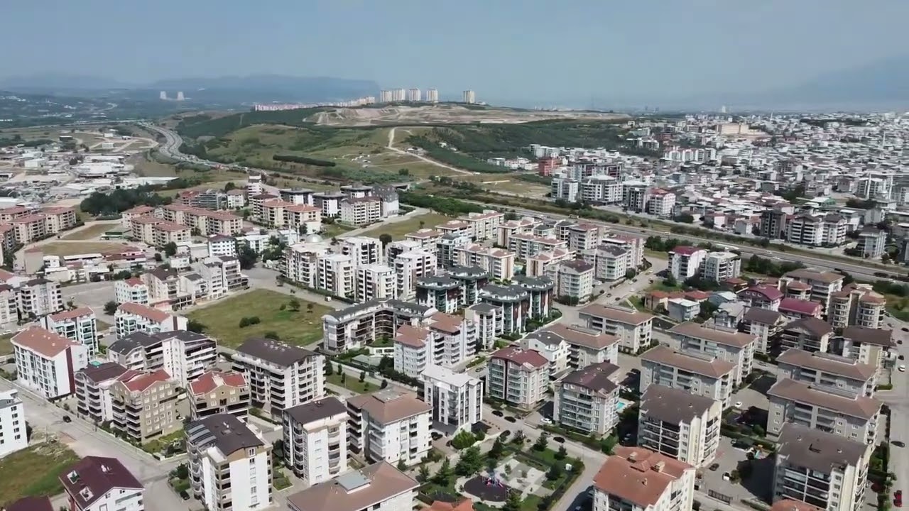 Geçit + Balat (Nilüfer - Bursa) by Drone (4k). Turkey
