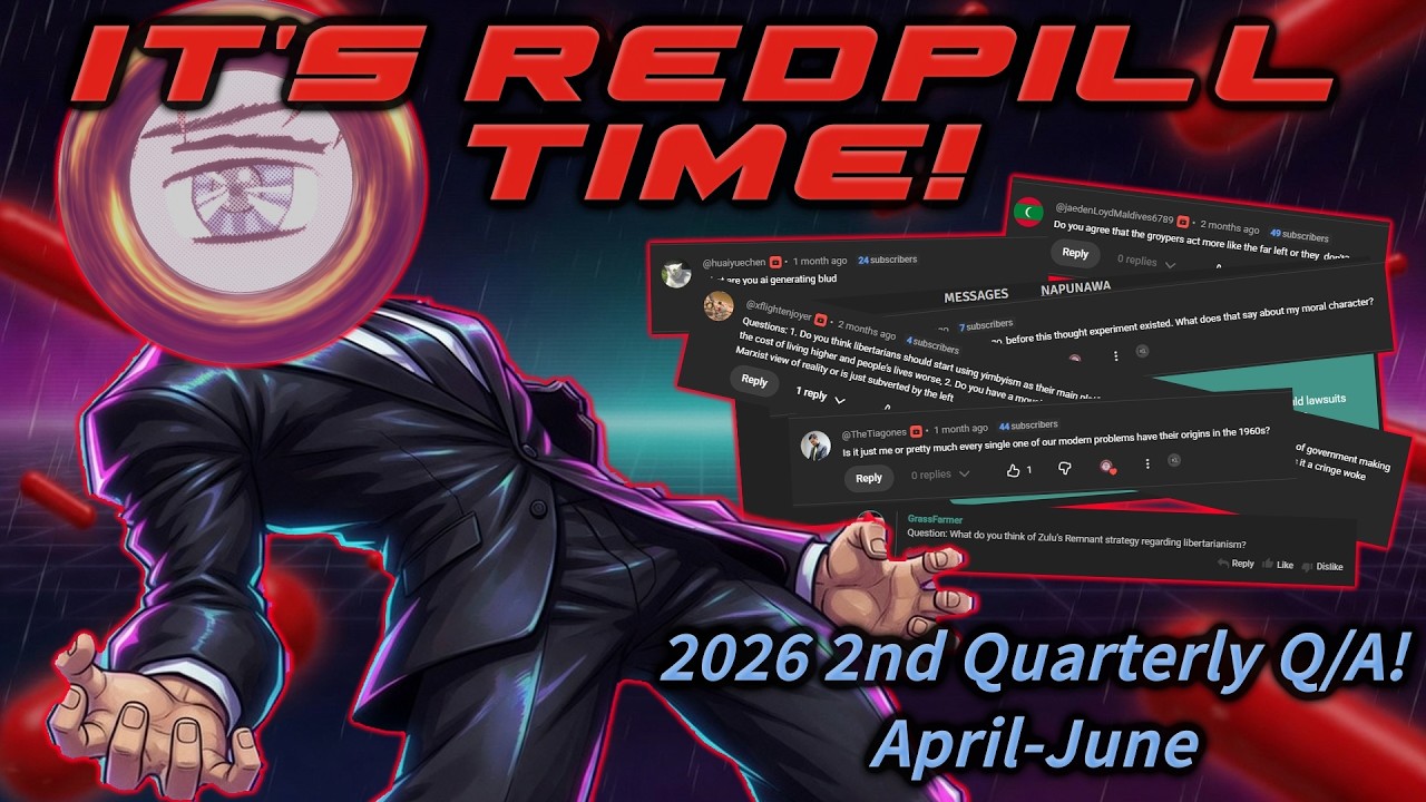 Quarterly Redpills -Episode Four ( Answering Viewer/Subscriber Questions! )