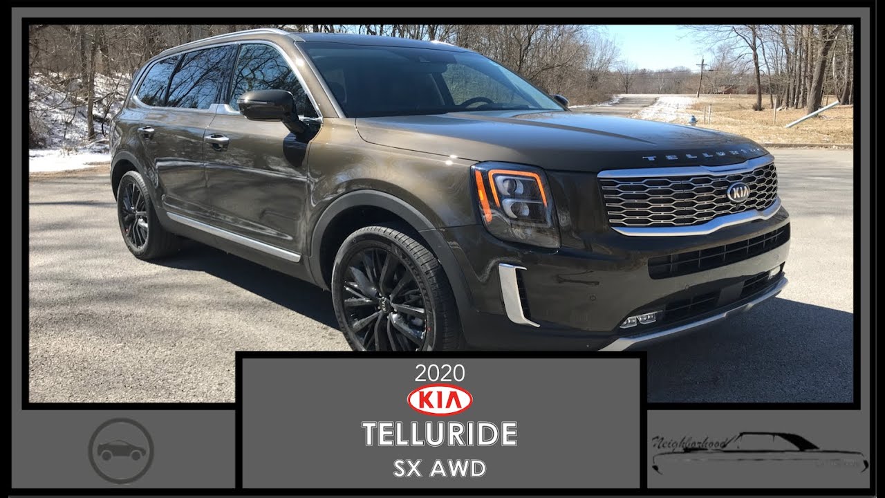 Kia Telluride SX V6 AWD 2020 года | Видеообзор | Подробный анализ | Тест-драйв
