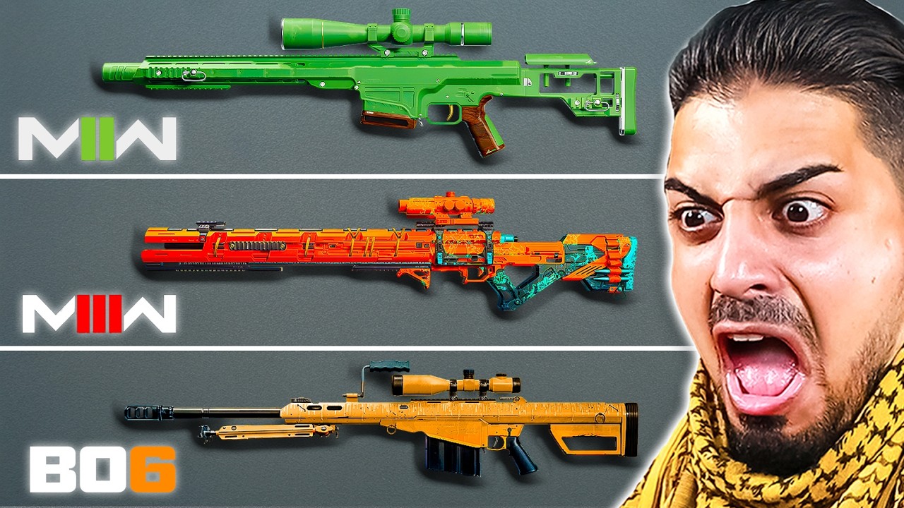 I Tested MW2 vs MW3 vs BO6 ONE SHOT Snipers in Warzone