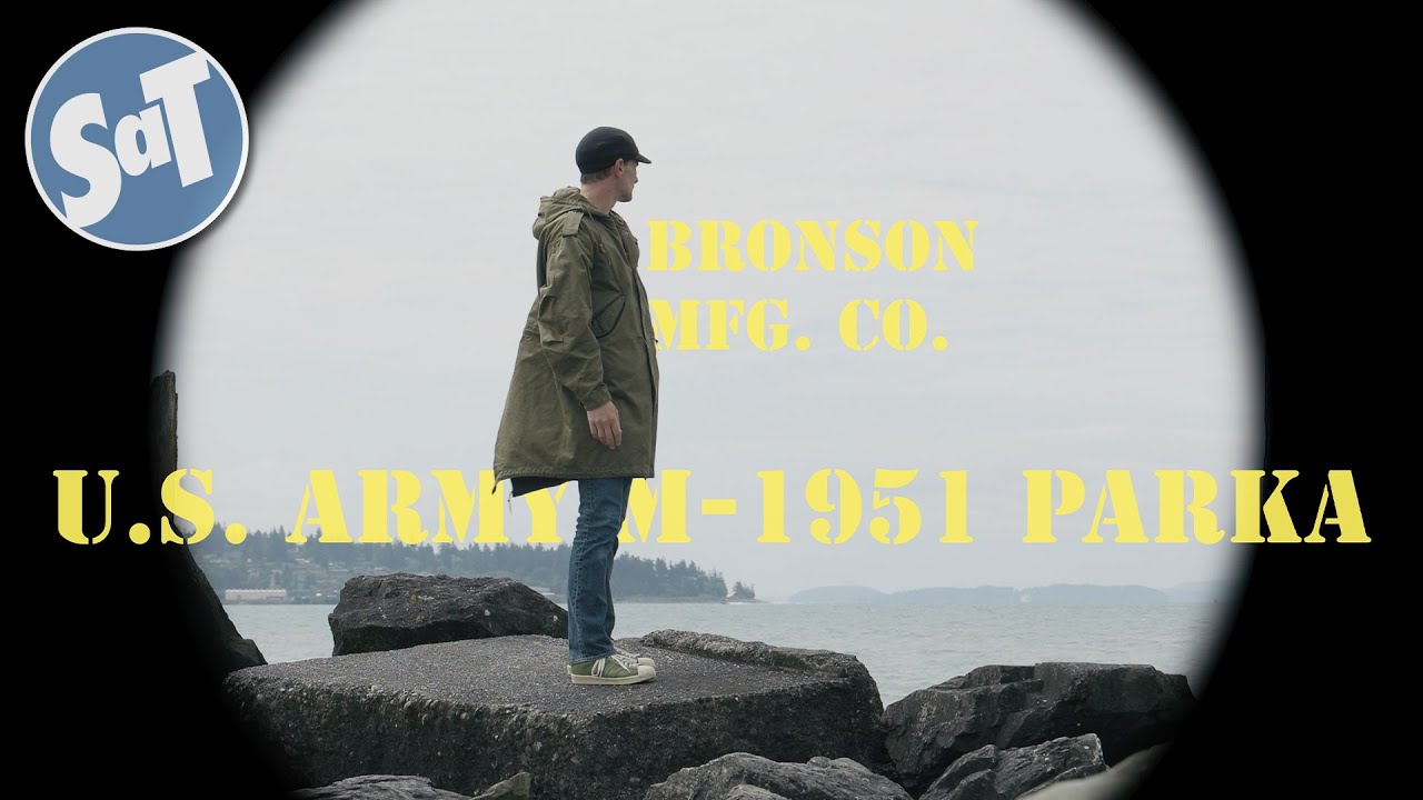 BRONSON MFG. CO. U.S. Army M-1951 Fishtail Parka Replica - The Legendary Mod Parka Revived