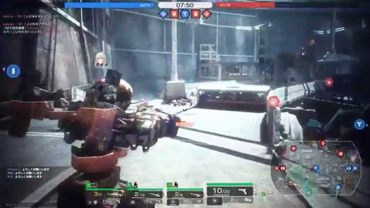 Figureheads Online CBT2 32 Kills Heavy Assault and Artillery Team