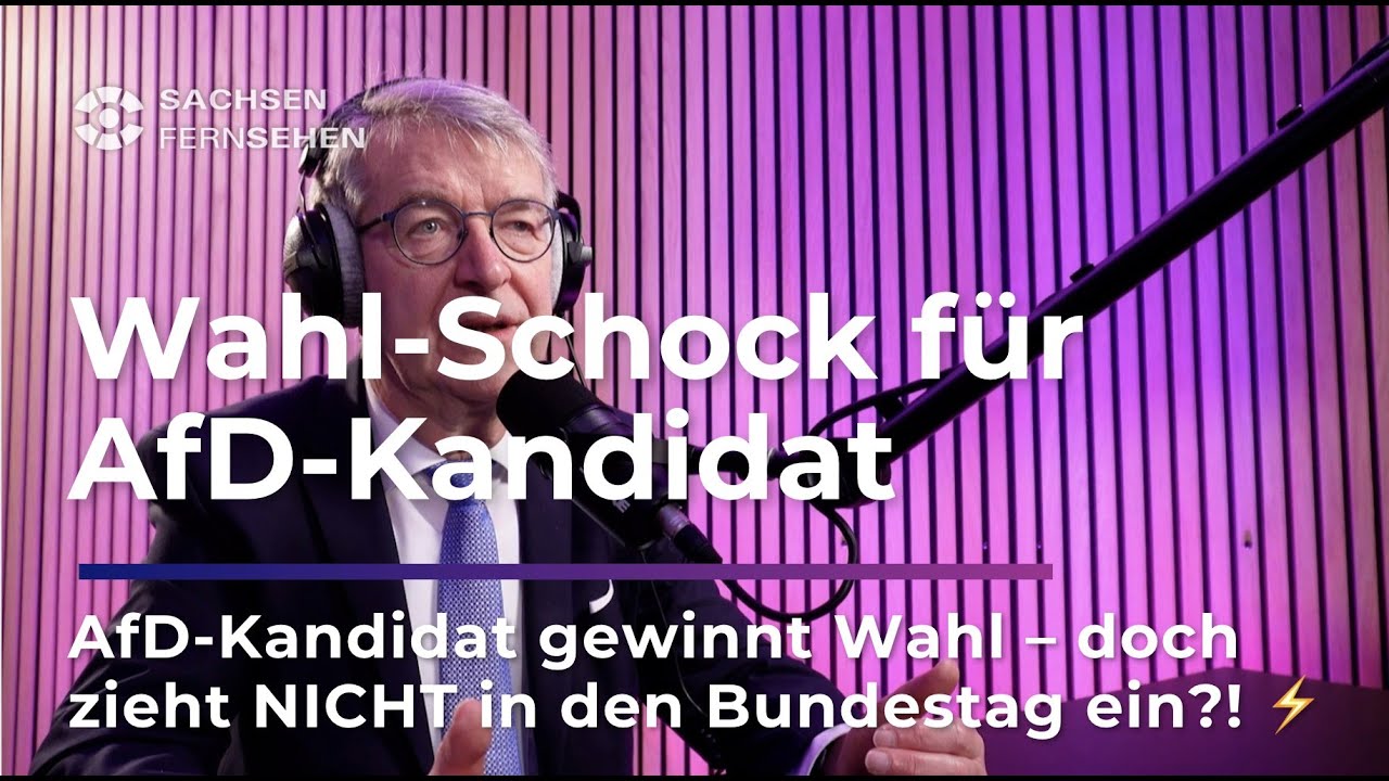 Teure Stimmenverluste in Leipzig: AfD-Kandidat enttäuscht trotz Rekordzahlen I Sachsen Fernsehen
