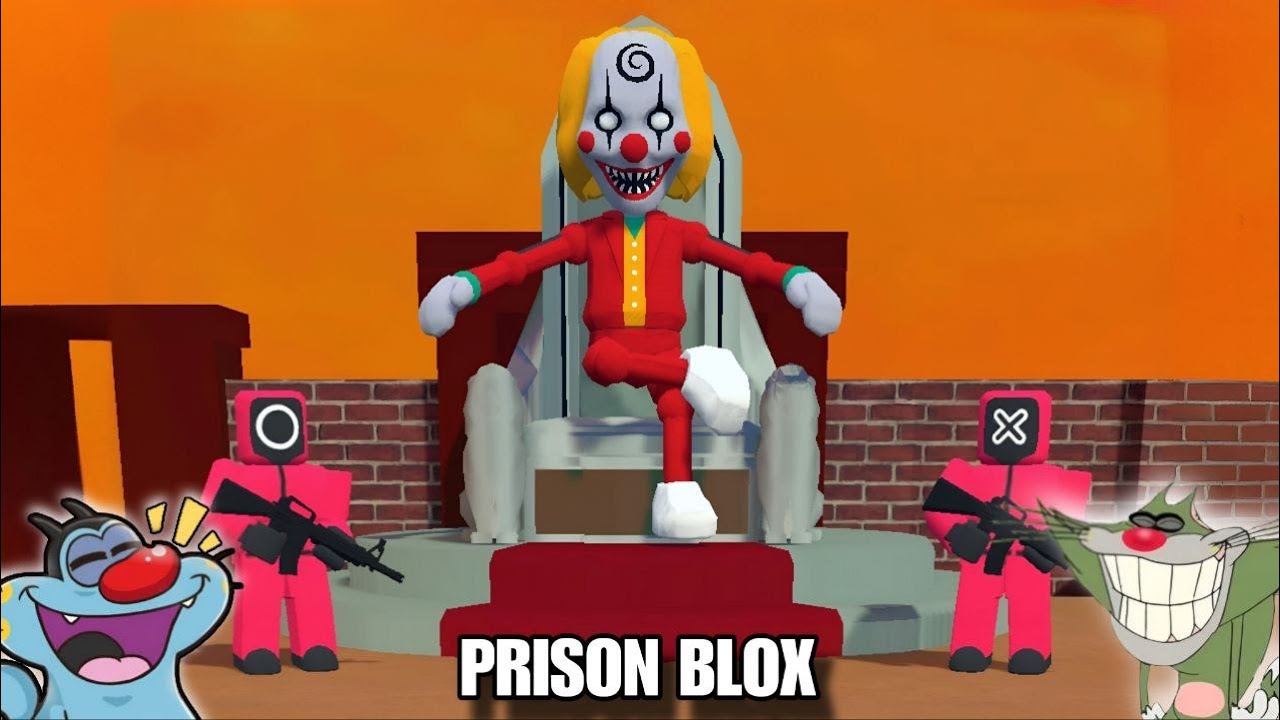 Oggy Becomes God in Prison blox Game | WIth Jack | Oggy Game Part 2