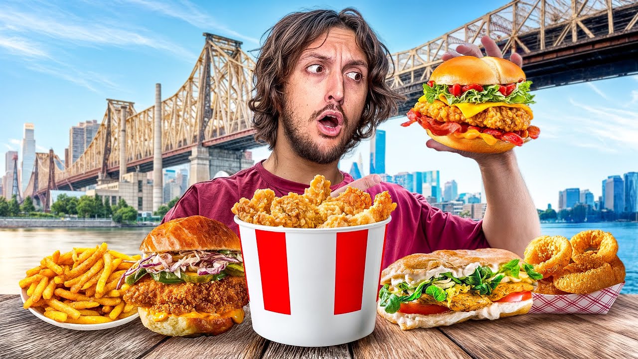 24 ORE SOLO POLLO FRITTO a NEW YORK! 🍗🔥