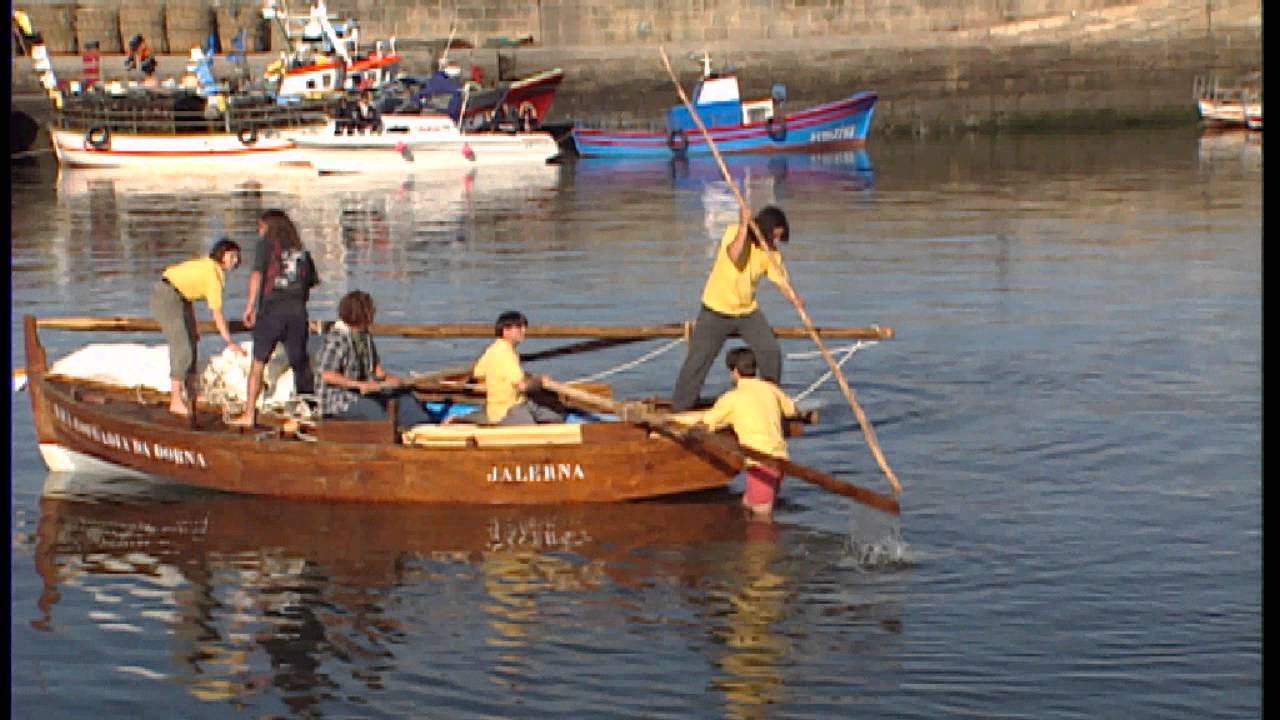 vela tradicional. Dorna.BOTADURA JALERNA