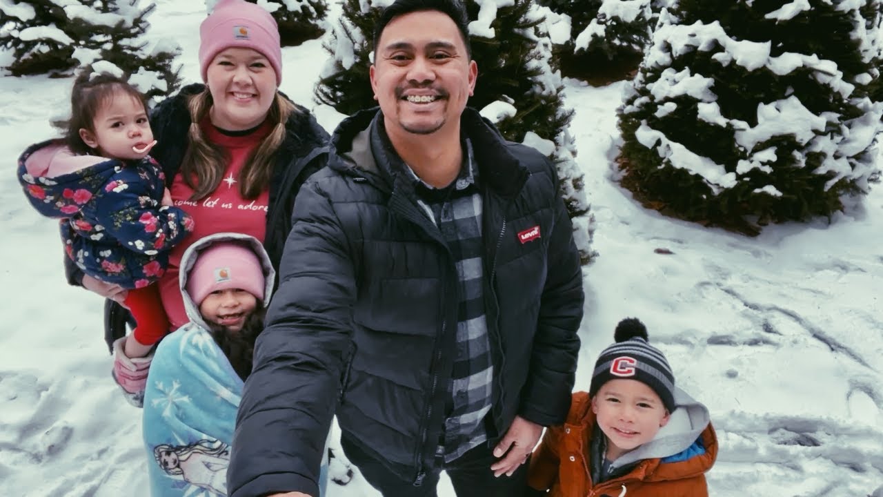 Christmas Tree Farm Adventure | Family Vlog