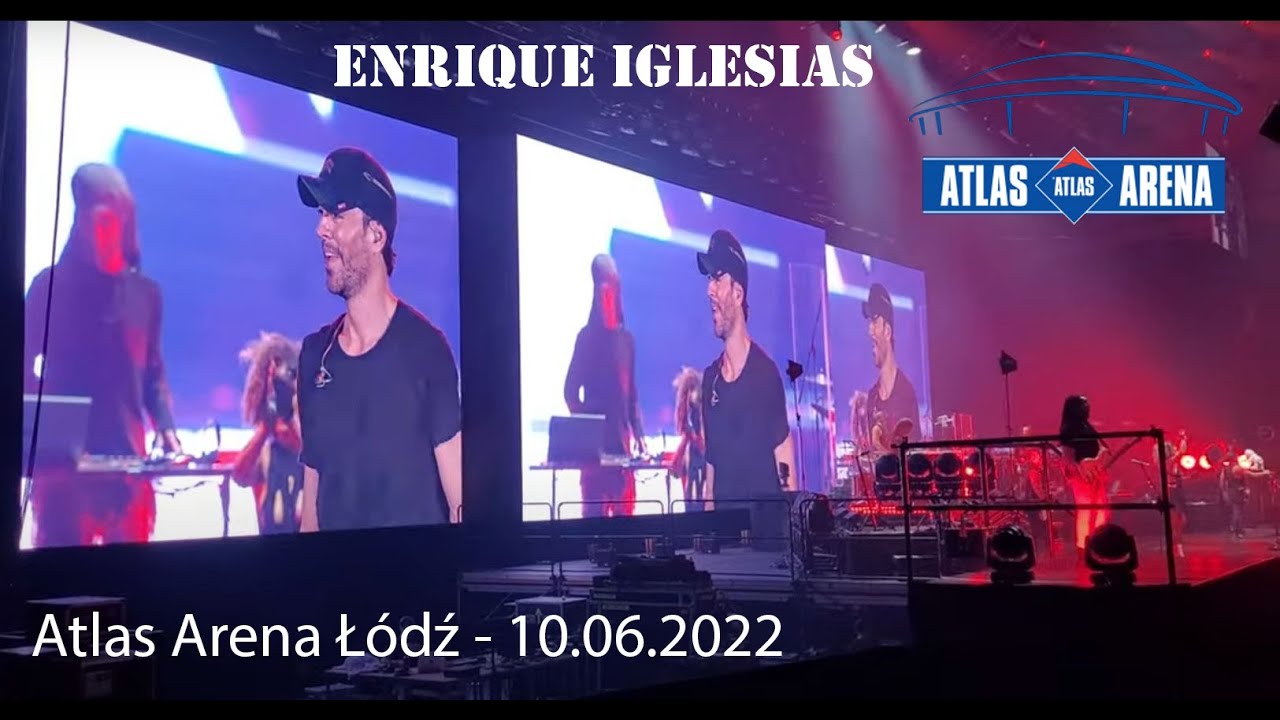 Enrique Iglesias - El Perdón /  Bailando  / I Like It - Atlas Arena Łódź 10.06.2022