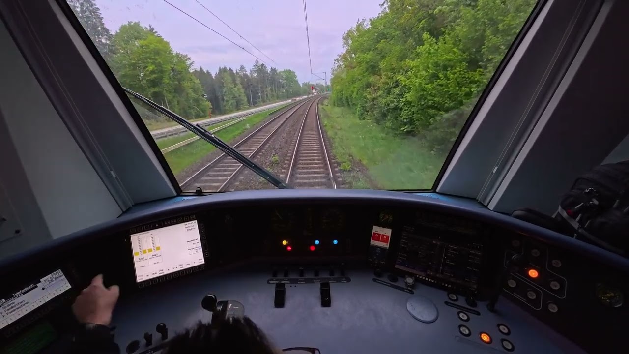 4K Führerstandsmitnahme S-Bahn München S3 Holzkirchen - Ostbahnhof BR423 08.05.2025