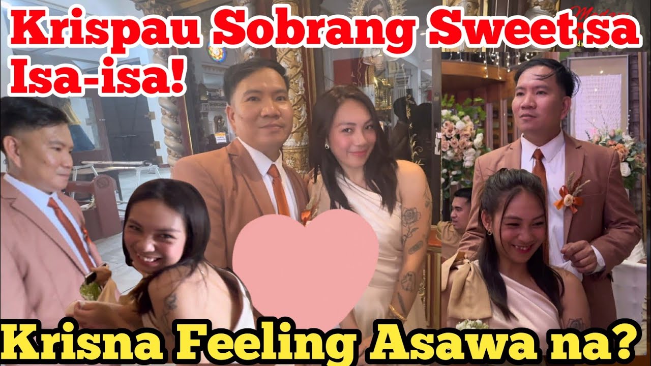 KrisPau Sweetness Overload sa Kasal!😍 | Kinilig sa Sa Isa't Isa🤗❤️