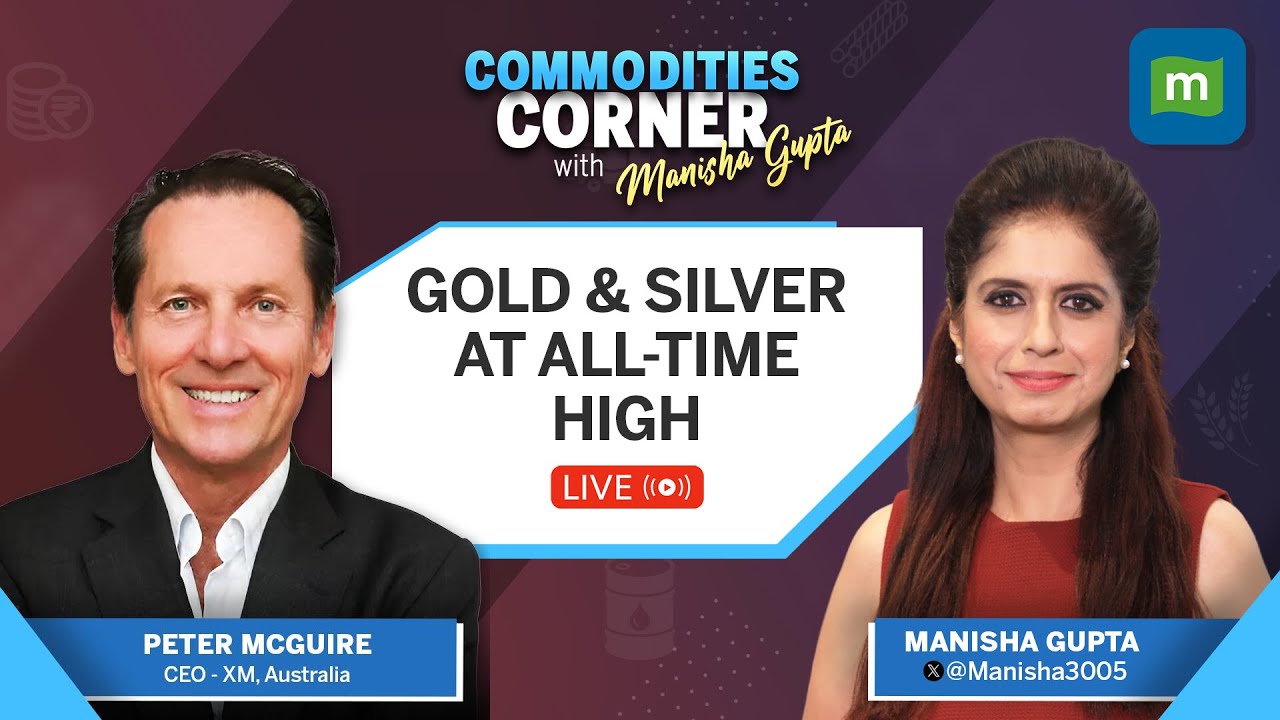 Live: Gold Prices Hit All-Time High; Silver Also Climbs A New Peak | Commodities Corner