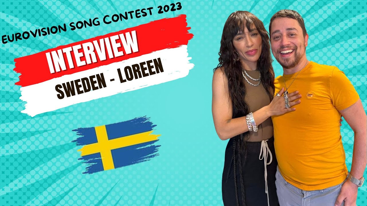 Sweden - Interview with Loreen - Tattoo - Eurovision 2023 - Interview in Amsterdam