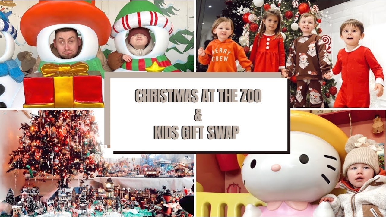 DRUSILLAS PARK CHRISTMAS 2021 || Kids annual present swap