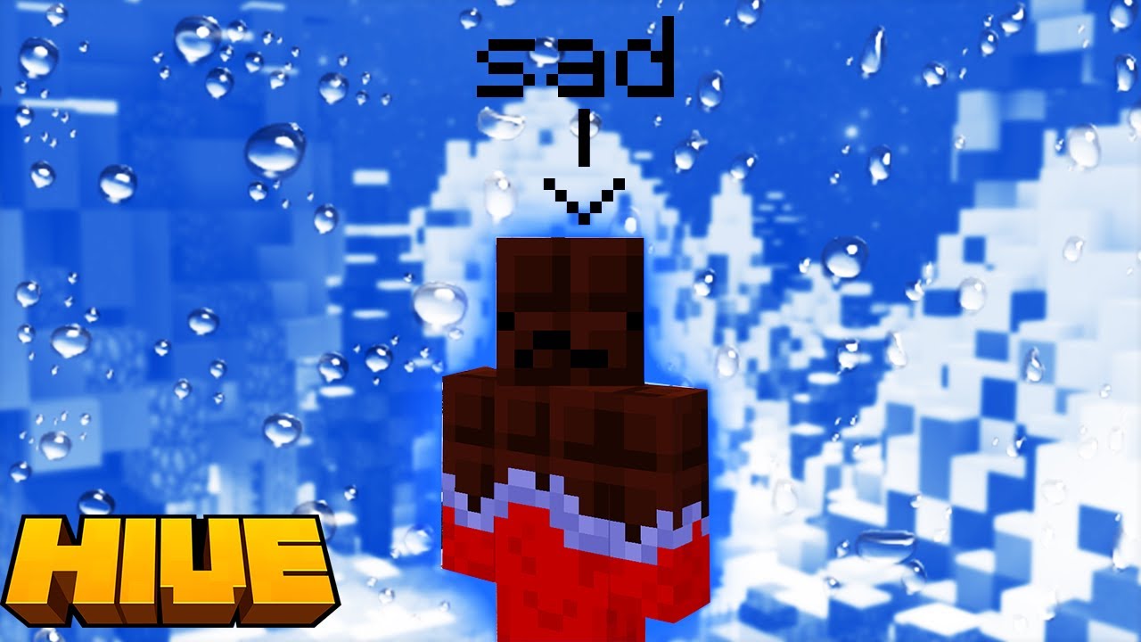 A chocolate bar plays Hive alone - Funny Moments (Minecraft Bedrock Edition)