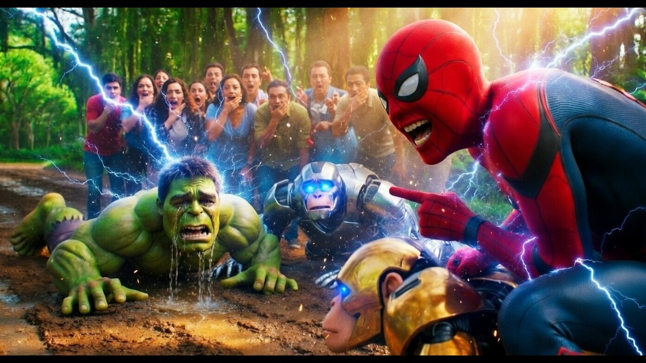 HULK DOMINATED → SPIDER-MAN GOT EPIC REVENGE 😭🔥