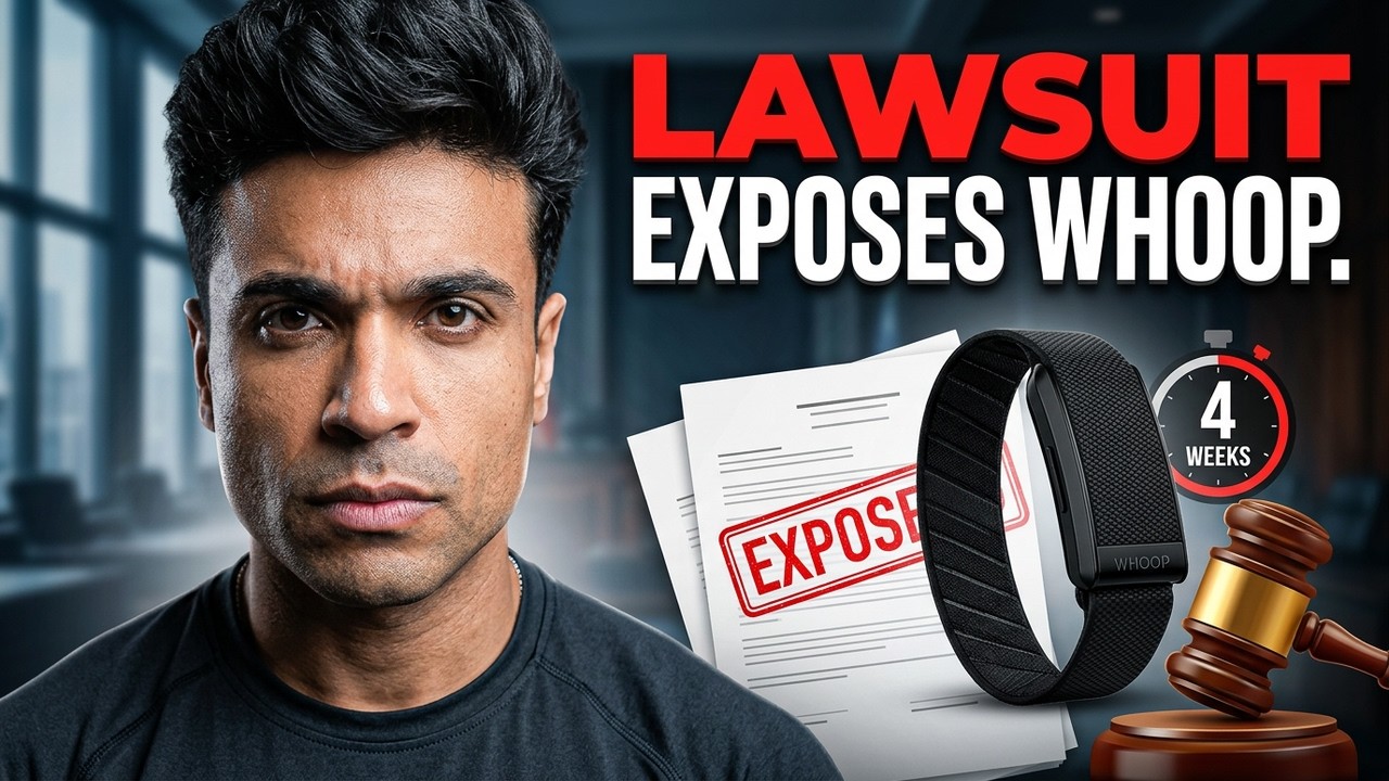 Don't Buy WHOOP Right Now  The Lawsuit Already Told You Why