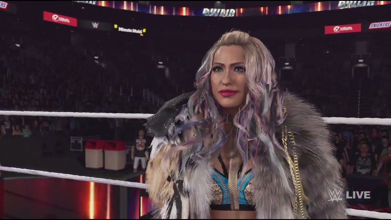 Wwe 2k25 Gulia Vs Askua Last Standing Match For The Womens United States Championship
