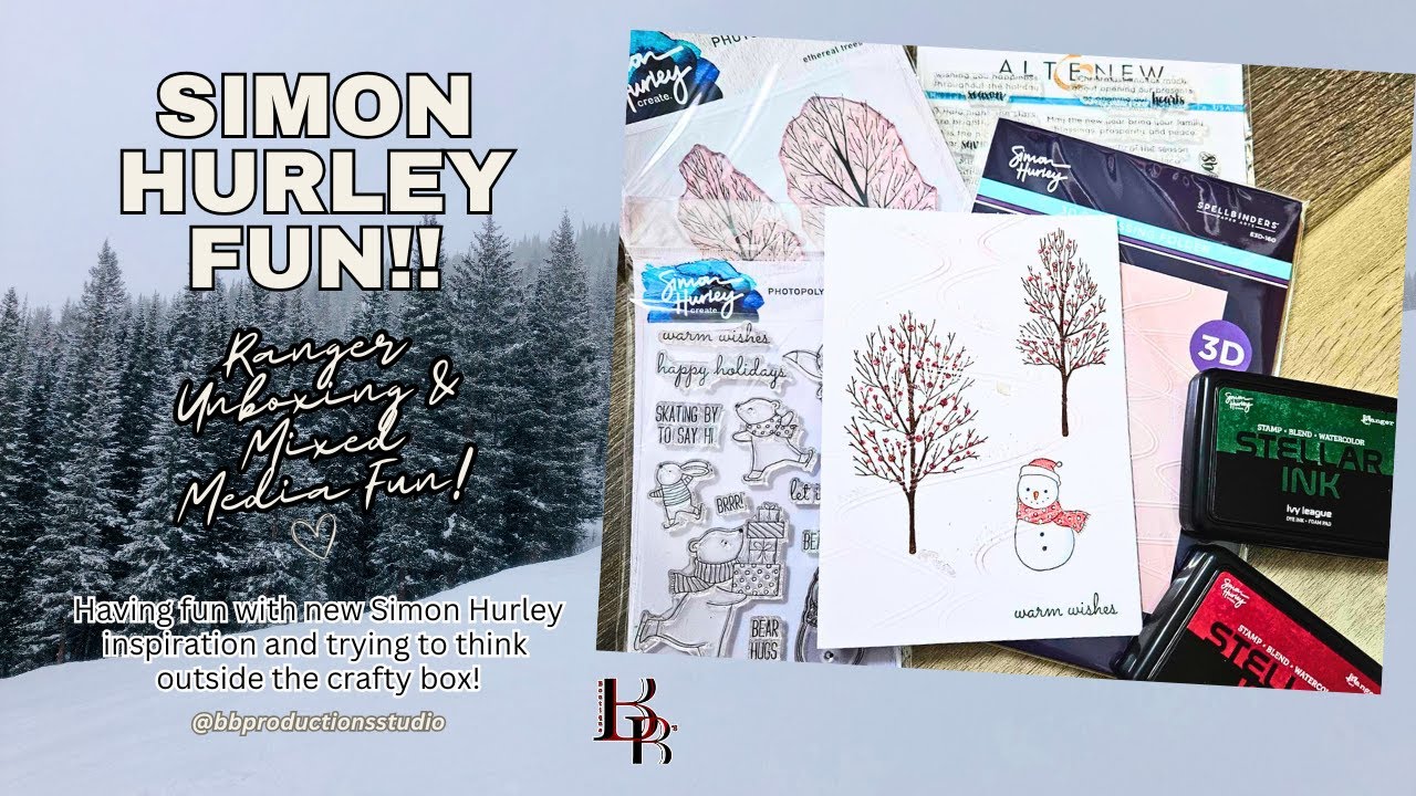 Unboxing & Mixed Media Make with Simon Hurley!